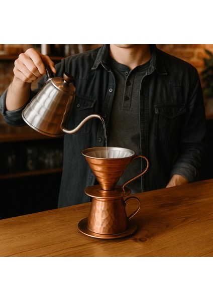 Bakır Filtre Kahve Süzeceği modelleri