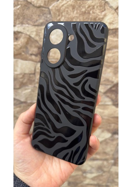 Redmi A5 Uyumlu Zebra Desenli Silikon Darbe Emici Klasik Korumalı Rubber Kılıf modelleri
