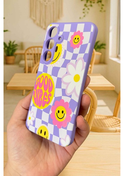 Samsung Galaxy S25 - Good Vibes Silikon Darbe Emici Klasik Korumalı Rubber Kılıf modelleri