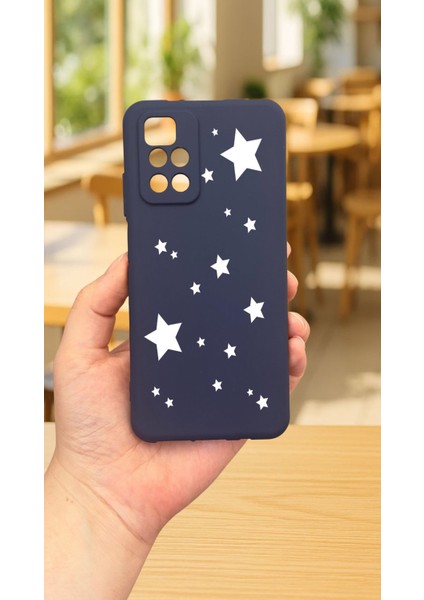Xiaomi Redmi 10 2022 Mini Yıldız Desenli Silikon Darbe Emici Klasik Korumalı Rubber Kılıf fiyatları