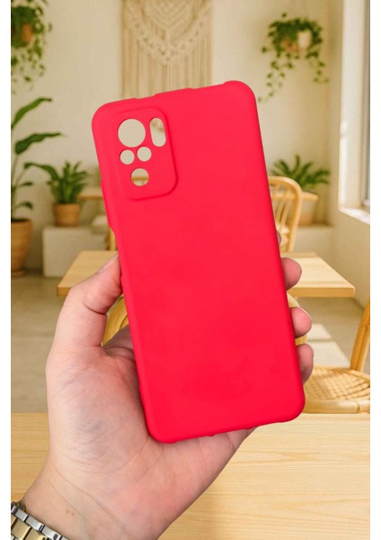 Xiaomi Redmi Note 10 ve 10S Uyumlu Silikon Darbe Emici Klasik Korumalı Rubber Kılıf