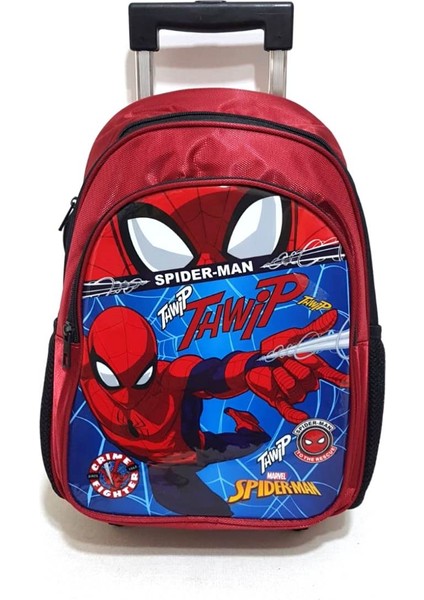 Marvel Spider-Man Çekçekli Okul Çantası - Hakan Çanta