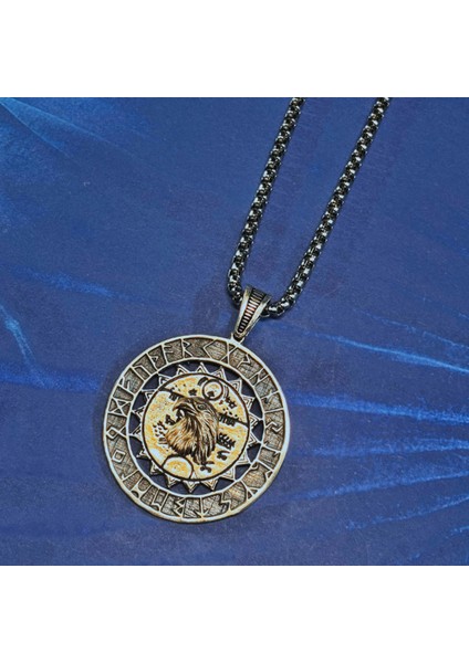 Kartal El Işçiliği 925 Ayar Gümüş Erkek Kolye fiyatları