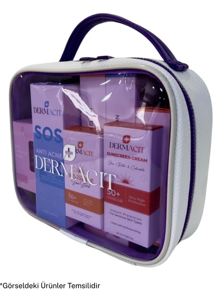 Cilt Bakım ve Makyaj Çantası Büyük Boy (Xl) Şeffaf, Su Geçirmez ve Dayanıklı Organizer fiyatları