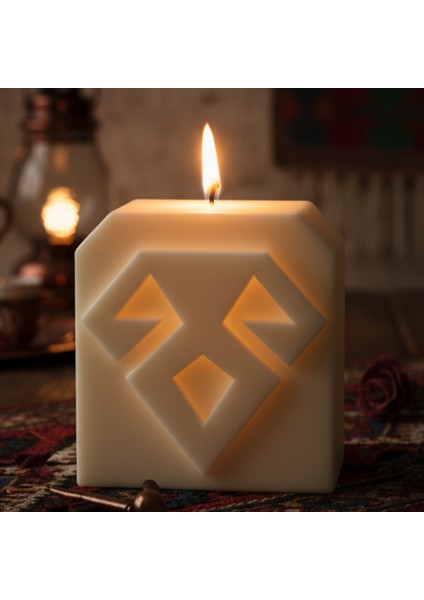 Anadolu Kilim Motifleri Mum Serisi fırsatları