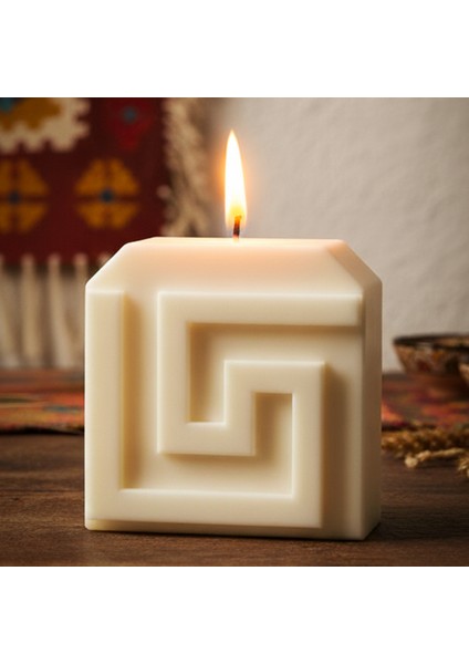 Anadolu Kilim Motifleri Mum Serisi