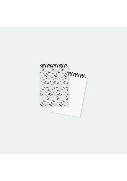 Düzensiz Çizgiler Mini Not Defteri