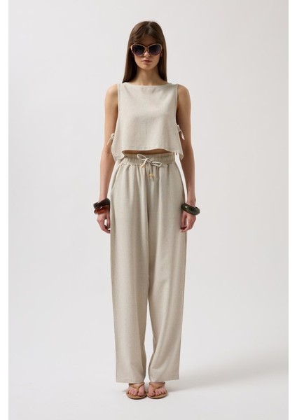 Yandan Bağlamalı Crop Bluz fiyatları