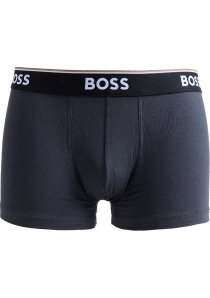 Siyah - Gri Erkek Boxer Trunk 3p Power_ modelleri