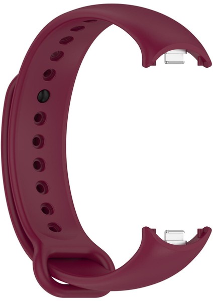 Xiaomi Smart Band 10/9/8 Uyumlu Silikon Kordon Mi Band 10/9/8 Esnek Spor Klasik Kayış