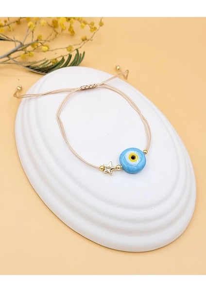 Göz Nazar Ipli Şans Bileklikler