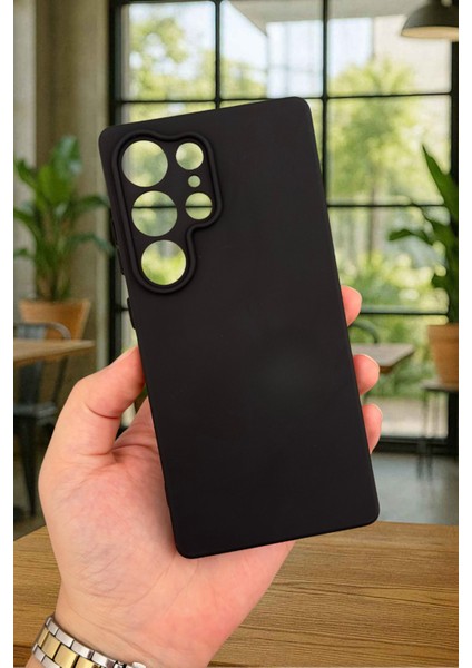 Samsung Galaxy S25 Ultra Silikon Darbe Emici Klasik Korumalı Rubber Kılıf