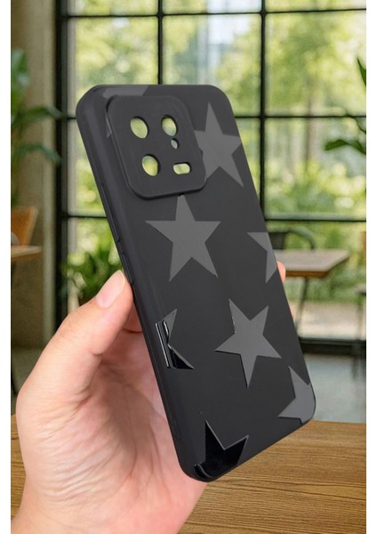 Xiaomi Mi 13 Uyumlu Star Silikon Darbe Emici Klasik Korumalı Rubber Kılıf modelleri