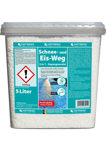 Buz Çözücü Granül Schnee - Und Eis -Weg