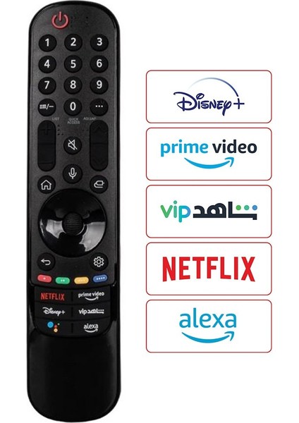 AKB76039906 Ses Komutsuz LCD LED Tv Kumanda