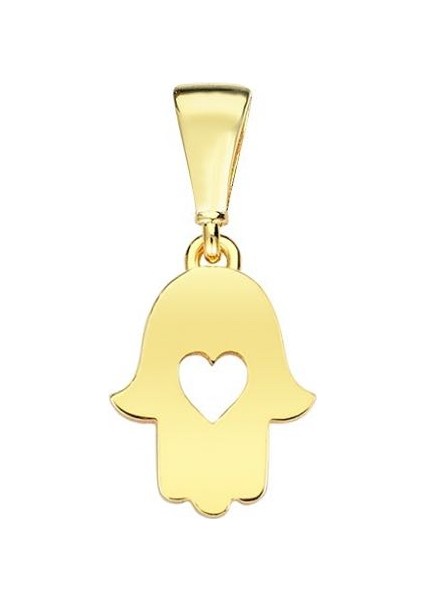 Kalpli Hz Fatma Eli Kolye Ucu