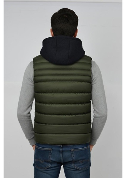 Erkek Kapüşonlu Spor Yelek 4300 BGL-ST04895 indirimleri