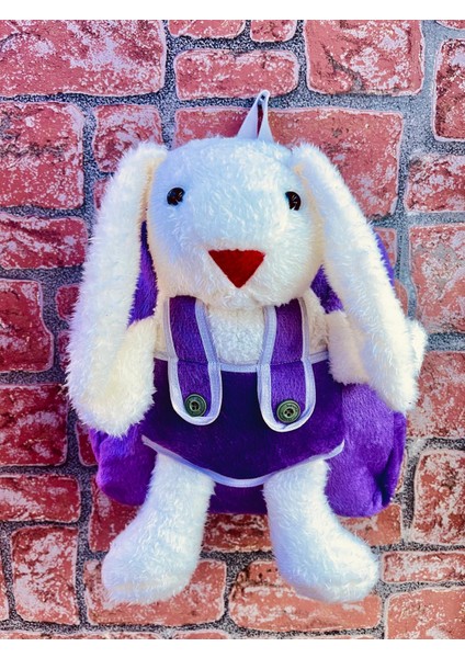 Peluş Çocuk Sırt Çantası - Labubu Hello Kitty Kuromi Stitch Mickey Mouse Bugs Bunny Çanta