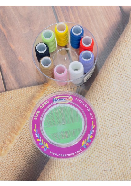 Iplik Dikiş Seti Iğneli 9'lu