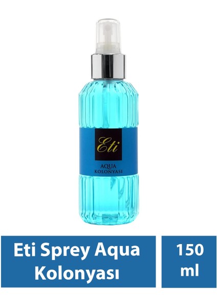 Eti Sprey Aqua Kolonyası 150 ml