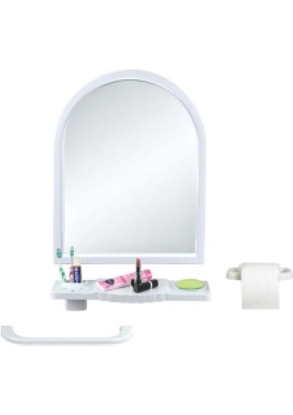 Beyaz Mega Ayna Seti (5324)
