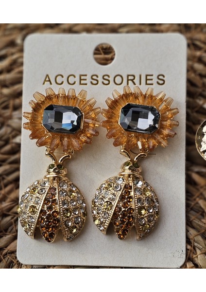 Zra Model Çelik Taşlı Kadın Küpe modelleri