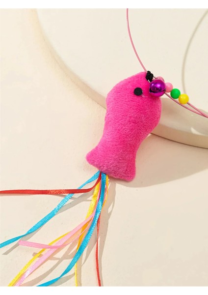 Balıklı Kedi Oyun Oltası 90 cm – Kedi Oyuncağı | Kedi Oltası Balıklı Katlanabilir Oyun Çubuğu