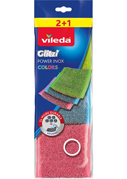 2 Adet Power Pad 2+1'li Inox Colors