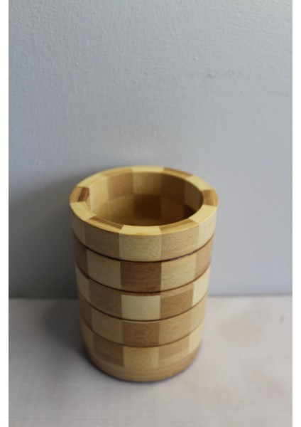 Bambu Kaşıklık, Dekoratif Tezgah Üstü Dik Kaşıklık, Bambu Mutfak Düzenleyici