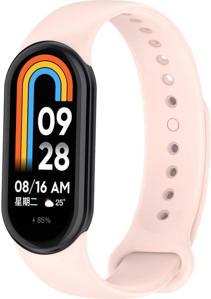 Xiaomi Smart Band 10 ( Mi Band 10 ) Uyumlu Silikon Kordon Esnek Renkli Sportif Klasik Kayış