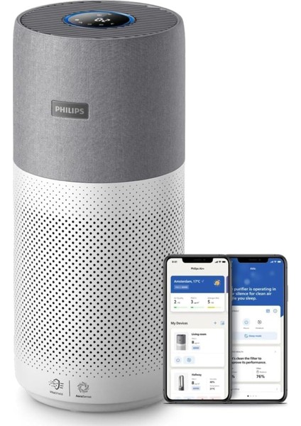 Versuni Virus+Polen Herşey Temizleyen,hava Temizleyici, 10.4 KG,104 M2 Ortam Temizliği