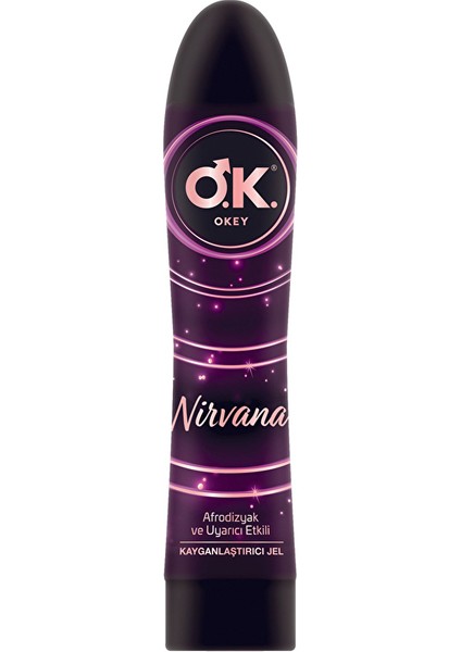 3 Adet Okey Kayganlaştırıcı Jel Nirvana 100 ml