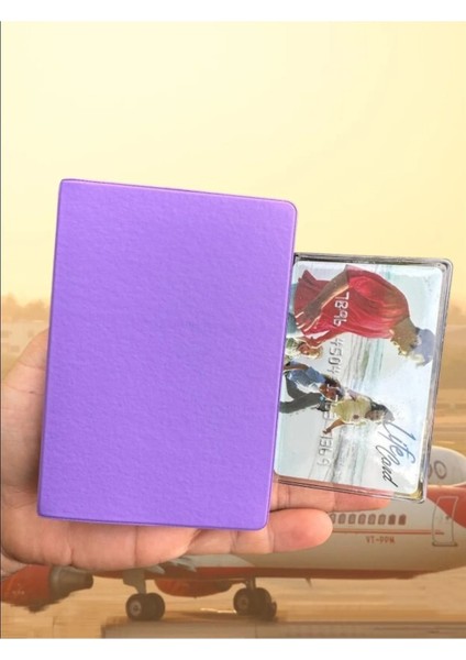 Tüm Ülke Pasaportlarına Uyumlu Istanbul Mor Vinleks Pasaport Kılıfı Kabı fiyatları