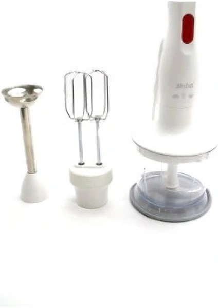 Blender Seti Doğrayıcı - Mikser - Blender 600ML Hazne 350W SHB-3182 (5324)