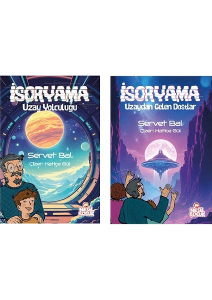 Servet Bal Isoryama Uzaydan Gelen Dostlar + Uzay Yolculuğu Seti 2 Kitap