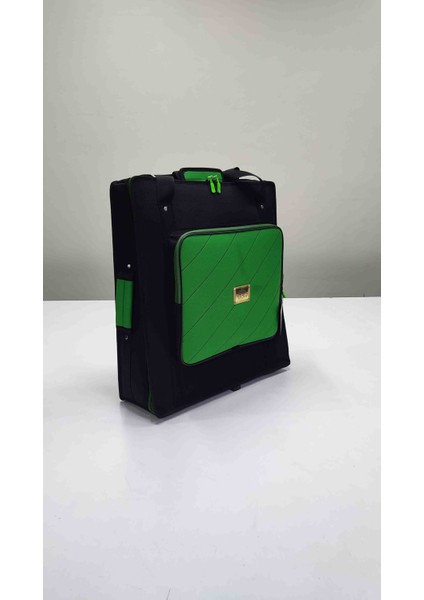 Cms 1000 Mikser Için Uyumlu Soft Case Çanta Kılıf - Siyah - Yeşil.