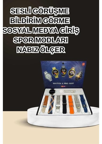 Dokunmatik Akıllı Saat Yeni Nesil Kulaklık Kampanyası Bluetooth Bağlantılı An - N607J909-M50 modelleri