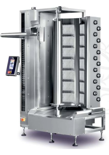 Robot Döner Makinaları 7+7 Radyanlı Tüplü 370 kg