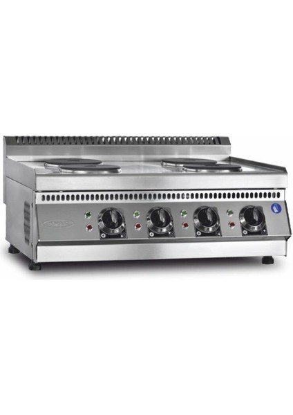 Elektrikli Ocak 700 Seri 4 Ocaklı Set Üstü 80 x 70 x 30 (Cm)