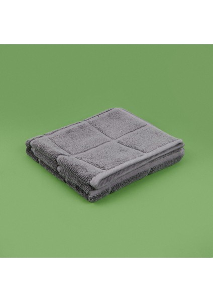 Soft Kareli Ayak Havlusu - Antrasit - 50X70 cm fiyatları
