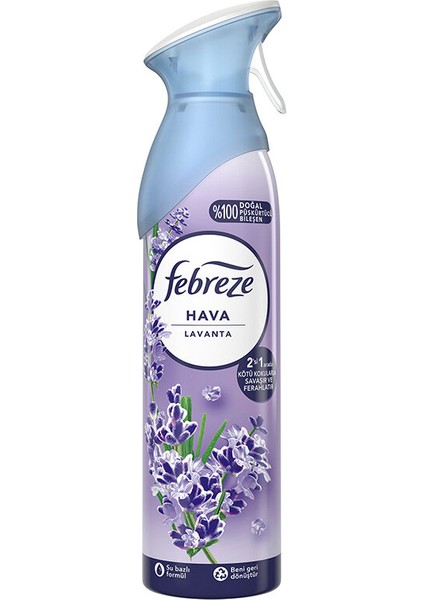 4 Adet Febreze Oda Kokusu Aerosol 185 ml Lavanta fiyatları