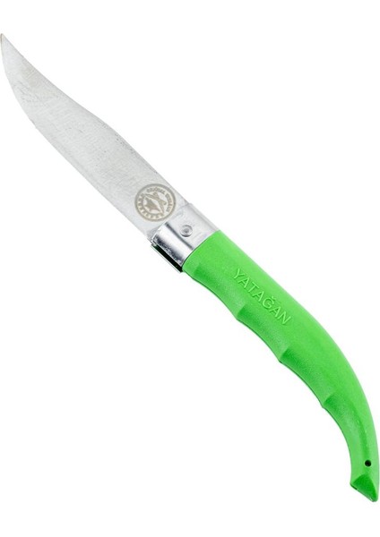 Katlanır Cep Çakısı - Yatağan - El Yapımı - Yeşil - No:2