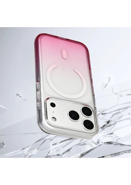 Apple iPhone 17 Pro Max Kılıf M-Safe Şarj Özellikli Redclick Septik Silikon Kapak modelleri