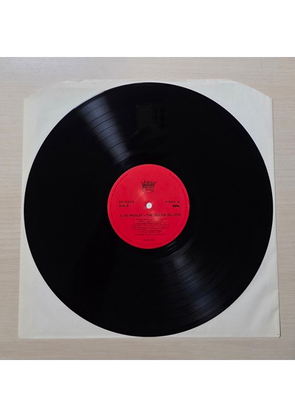 Elvis Presley - The Million Sellers - 16 Number One Hits (Best Of, Toplama) - 1988 - Dönem Baskı Plak - Longplay - Lp modelleri