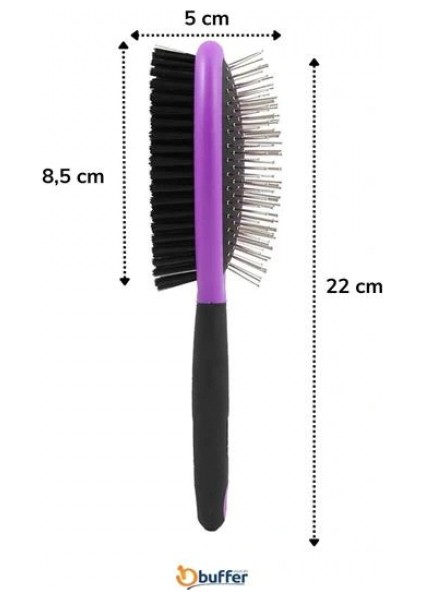 Çok Amaçlı Çift Taraflı Kolay Evcil Hayvan Kedi Köpek Temizleme Pet Fırçası (5324) fiyatları