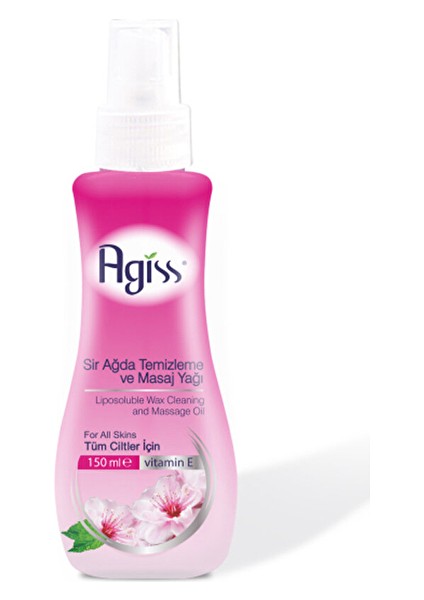 4 Adet Agiss Ağda Bakım Yağı 100ML Klasik