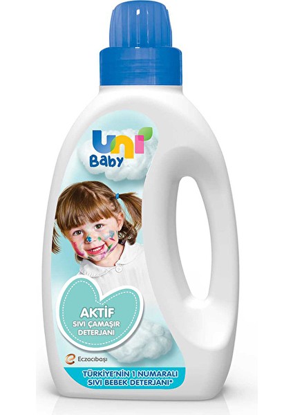 4 Adet Uni Baby Sıvı Çamaşır Deterjanı 1500 ml
