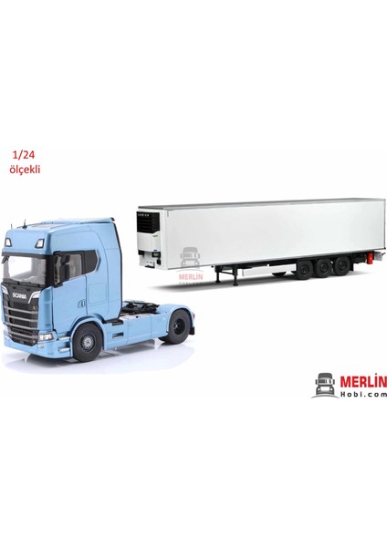 1/24 Scania 770S 4x2 Highline + Soğutuculu Treyler – Solido