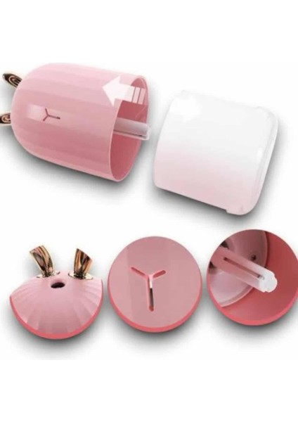 LED Işıklı Hava Nemlendirici Buhar Makinesi Dekoratif Aromaterapi - T055G718-Z48055 fırsatları