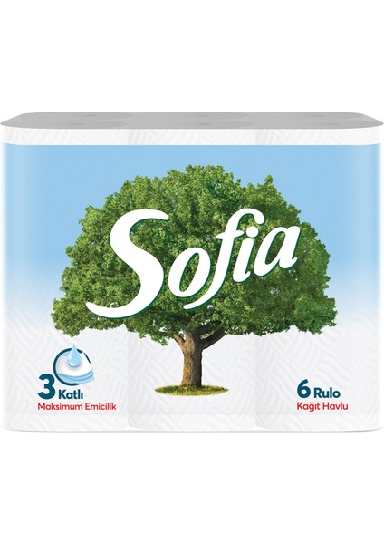 Kağıt Havlu 6'lı 3 Adet